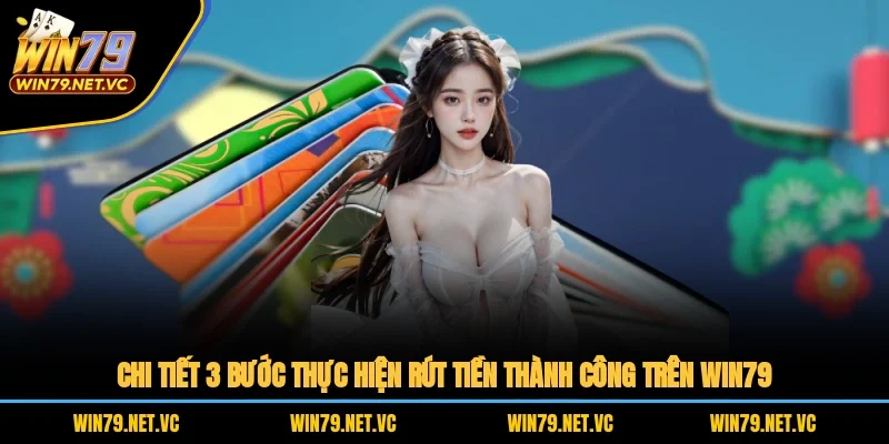 Chi tiết 3 bước thực hiện rút tiền thành công trên WIN79