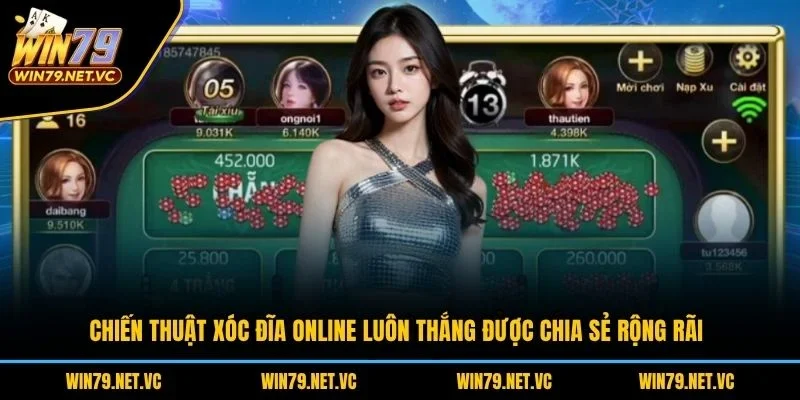 Chiến thuật xóc đĩa online luôn thắng được chia sẻ rộng rãi